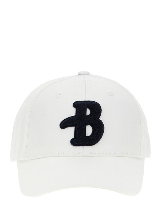 Men's White Logo Cap Hats