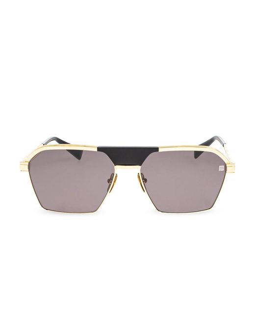 Balmain Metallic Sergeant Sunglasses
