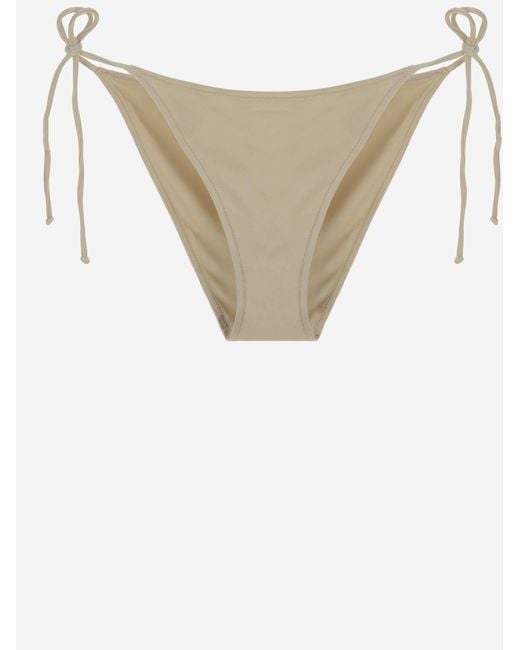 Mc2 Saint Barth Natural Adjustable Drawstring Bikini Briefs