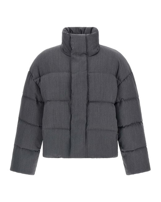 Entire studios Gray Mml Puffer Puffer Jackets