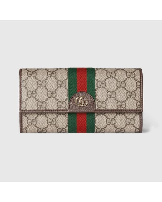Gucci Metallic "Ophidia" Wallet