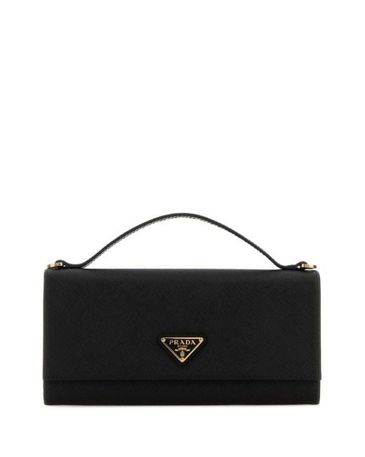 Prada Black Leather Wallet