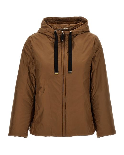 Women's Brown 'Greenh' Down Jacket