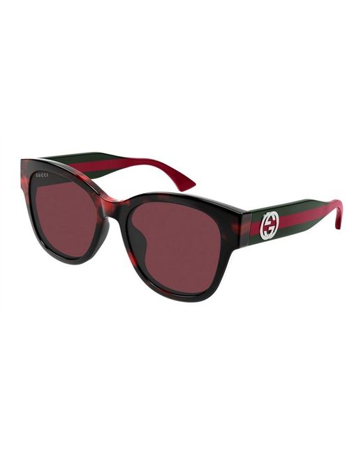 Gucci Red Sunglasses