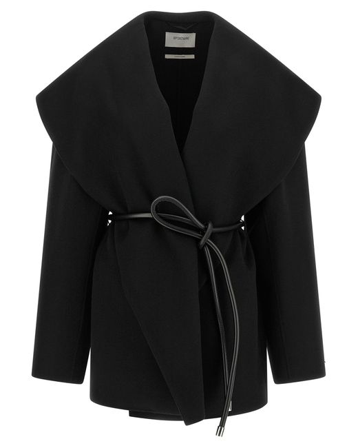 Sportmax Black 'Spxuguale' Jacket