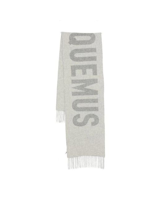 Women's Gray Scarves