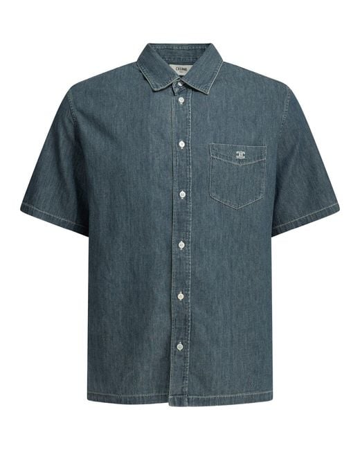 Céline Blue Shirts