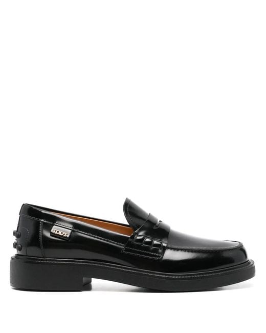 Tod's Black Shoes