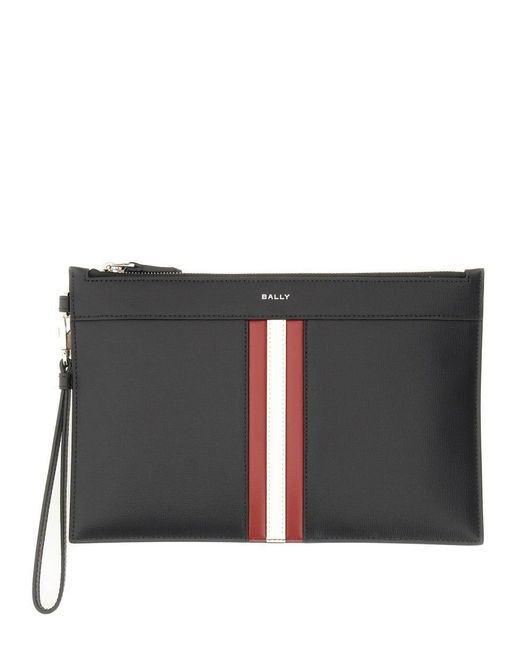 Men's Gray Pouch With Logo
