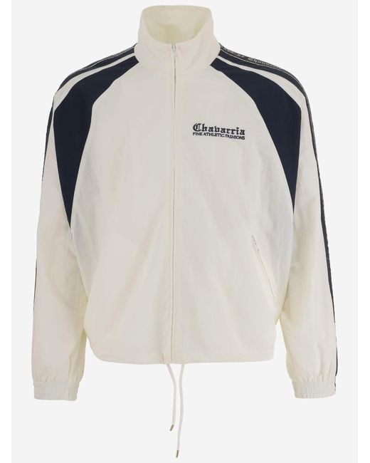 Willy Chavarria White Nylon Jacket for men