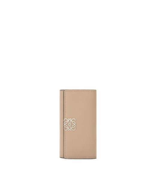 Women's White Anagram Key Case
