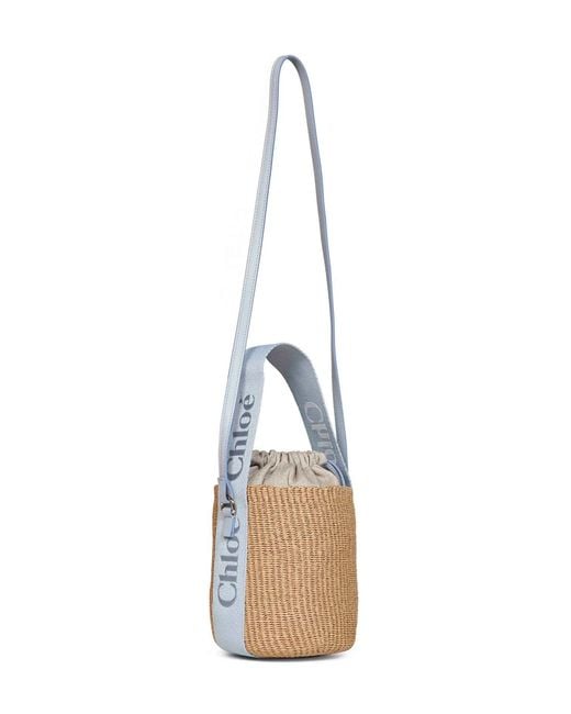 Chloé Natural Mini Drawstring Bag
