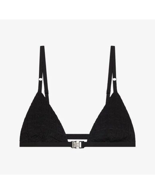 Givenchy Black 4G Monogram Bra Nwt