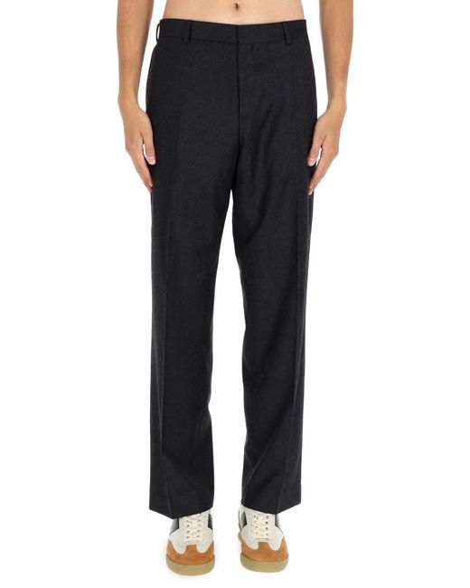 Paul Smith Black Wool Pants for men