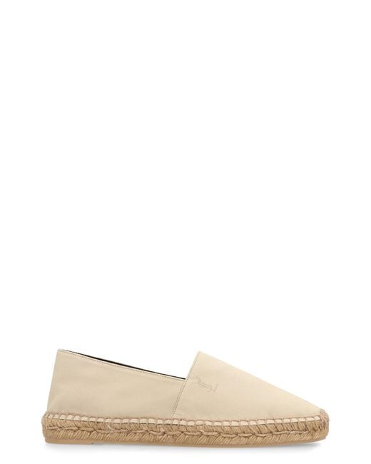 Saint Laurent Natural Flat Shoes