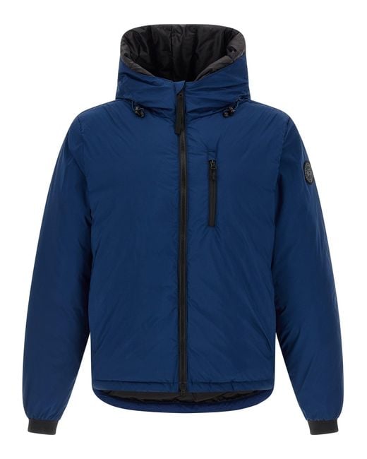 Canada Goose Blue 'lodge' Down Jacket for men