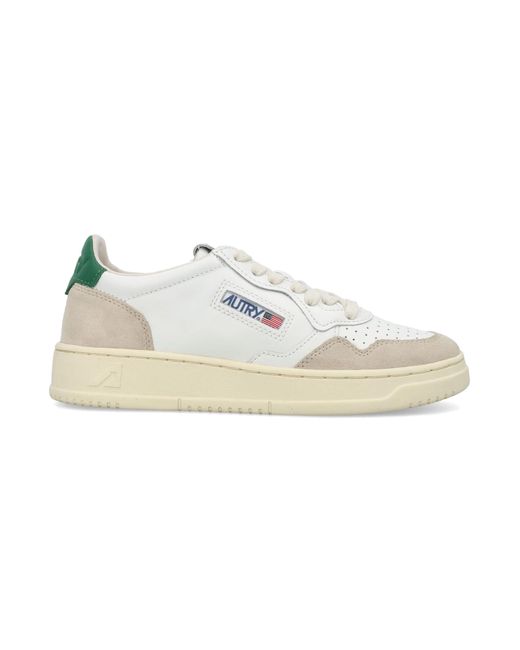 Autry White Medalist Low S Sneakers