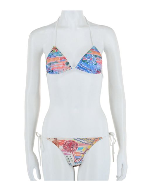 Missoni White Patterned Two-Piece Bikini Set