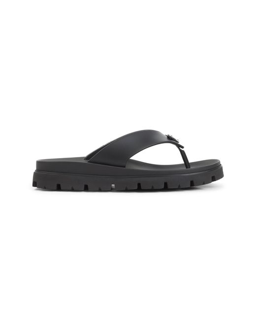 Prada Black Soft Cage Thongs for men