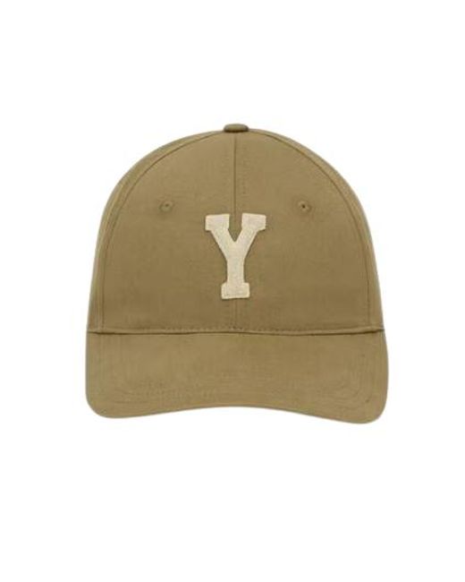 Saint Laurent Green Y Varsity Cap for men