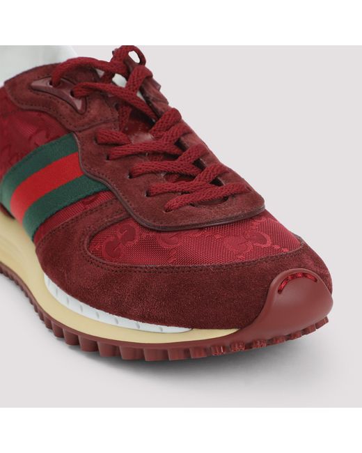 Gucci Red Re-Motion Trainer Sports Shoes