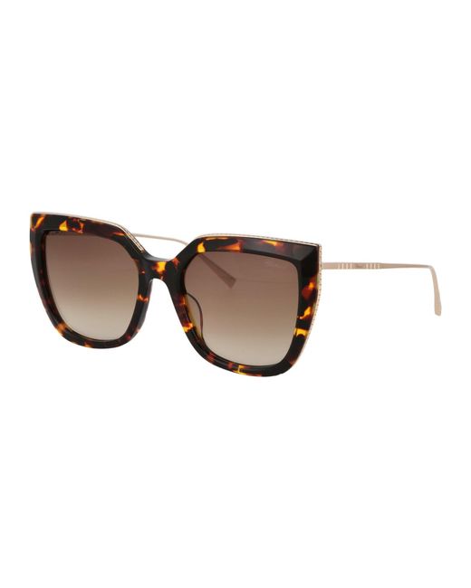 Women's Brown Sunglasses Sch319M Titanium