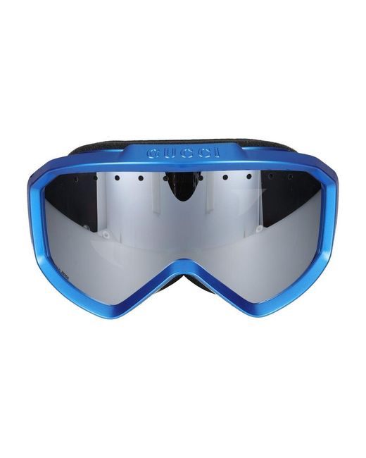 Gucci Multicolor Mirrored Mask Injection Ski Goggles
