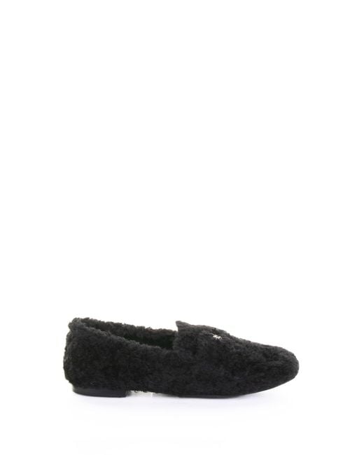Casadei Black Teddy Moccasin