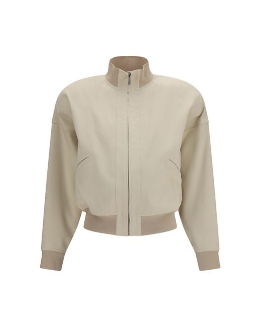 Gucci Natural Bomber Jacket