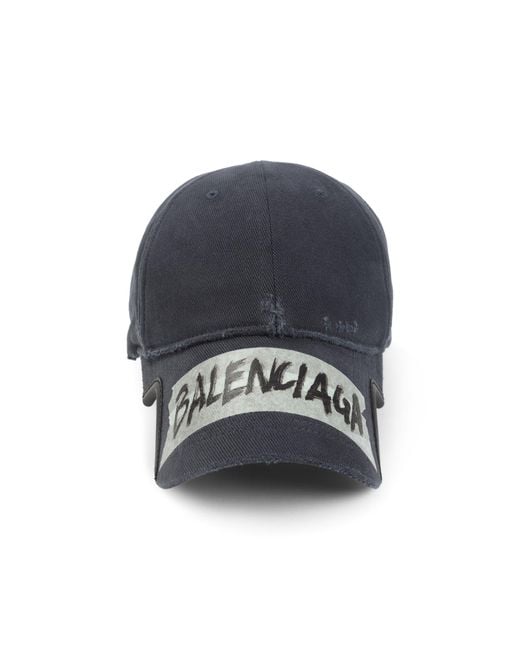 Balenciaga Blue Hat for men