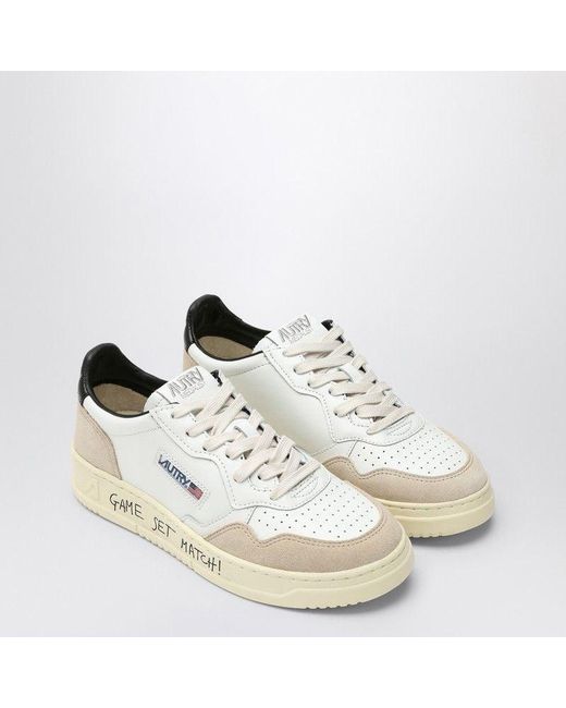 Women's White Medalist Sneaker