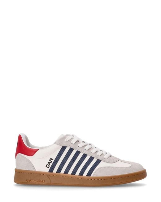 Men's White Boxer Sneakers