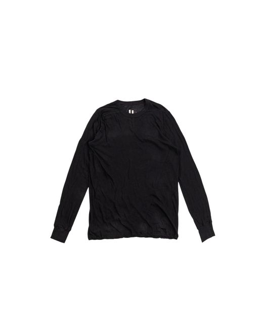 Rick Owens Black Tshirt Level for men