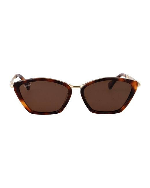 Max Mara Brown Sunglasses