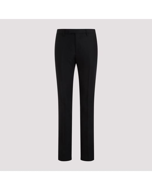 Etro Black Evening Trousers for men