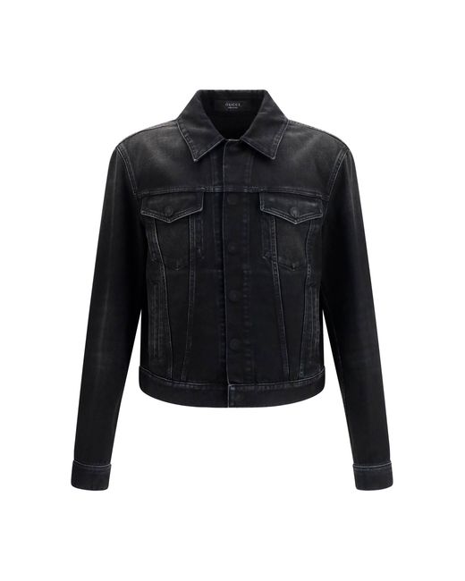 Gucci Black Denim Jacket