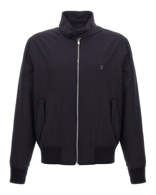 Givenchy Blue 'Harrington' Jacket for men