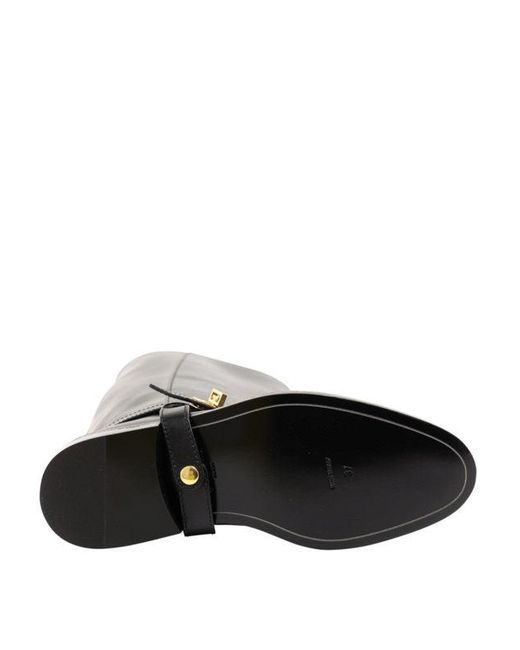 Givenchy Black Eden Flat Riding Boot Nwt