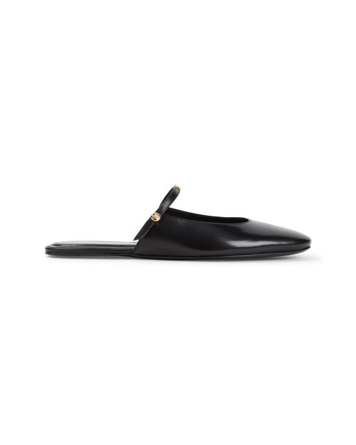 Women's Black Ballerina Mule
