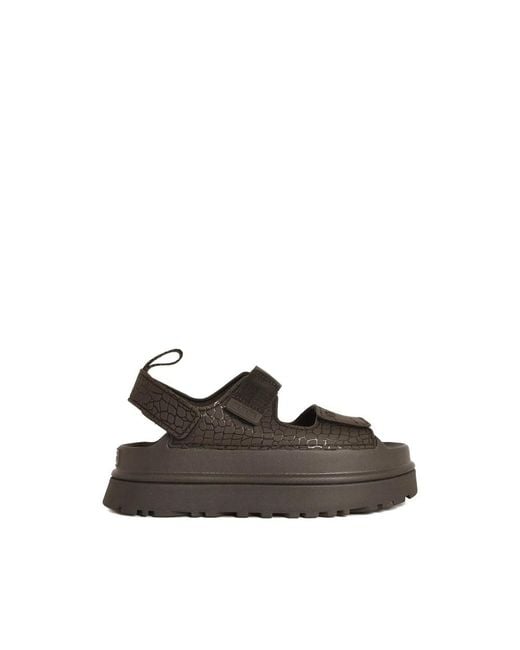 Ugg Brown Boots Goldenglow Leather