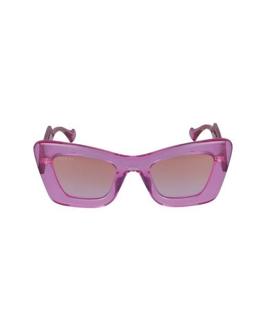 Gucci Purple Sunglasses