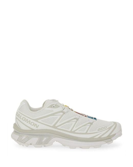 Salomon White 'Xt-6' Sneakers