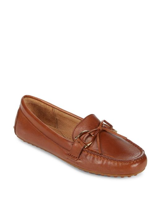 ralph lauren women's driving moccasins