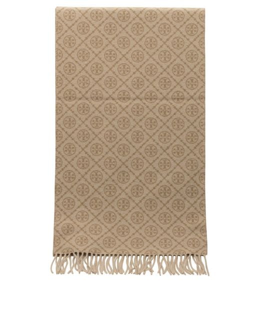 Tory Burch Natural Scarves & Silk Scarves