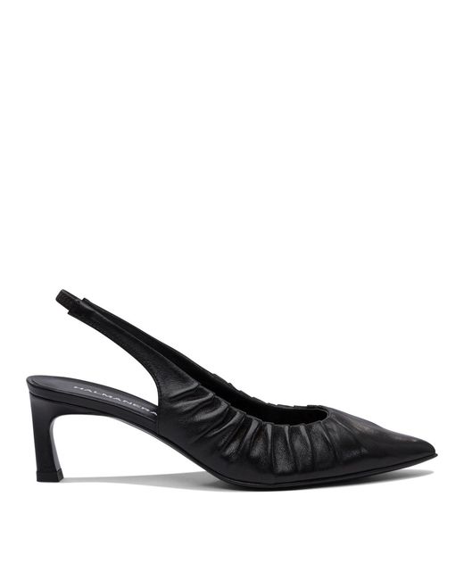 Halmanera Black Heeled Shoes