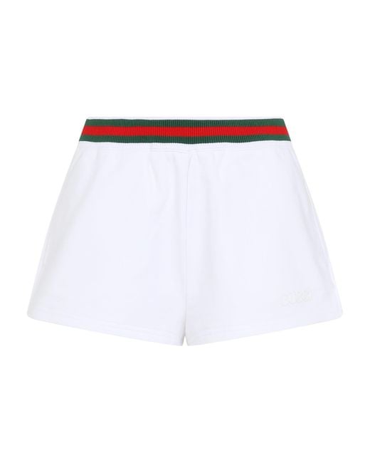Gucci White Shorts