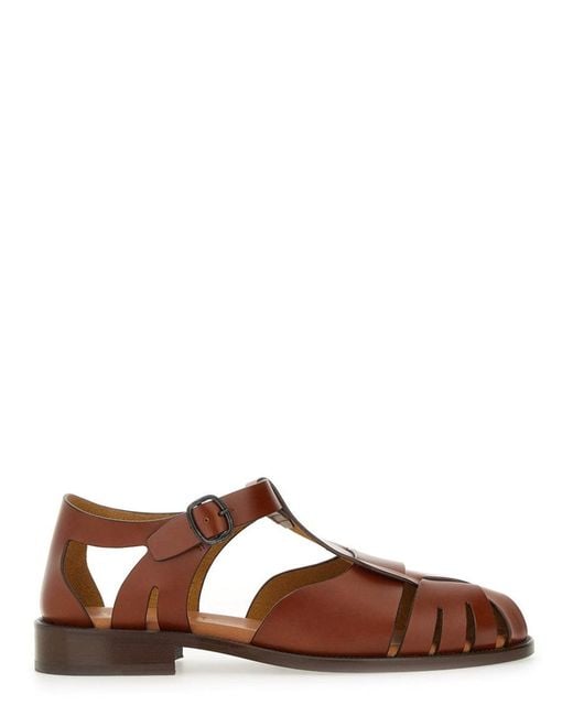 Hereu Brown Peach" Sandals