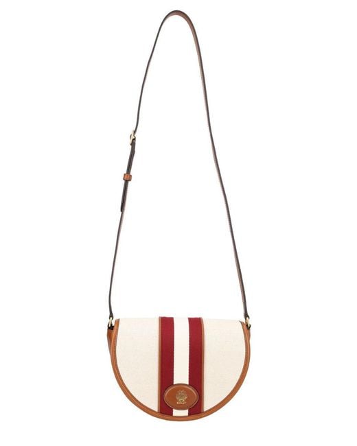 Bally White Elegant Mini Shoulder Bag