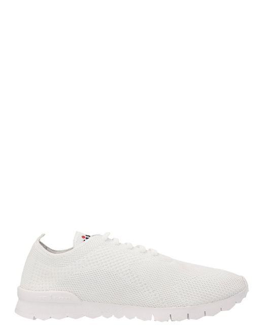 Kiton White 'Running' Sneakers for men