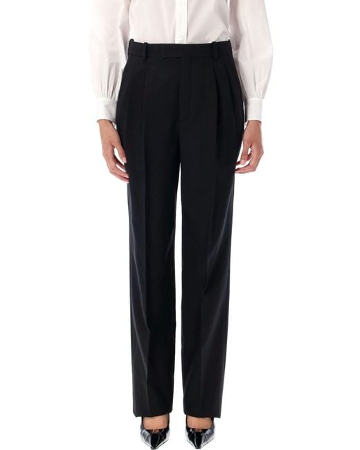 Saint Laurent Black Wool Pant